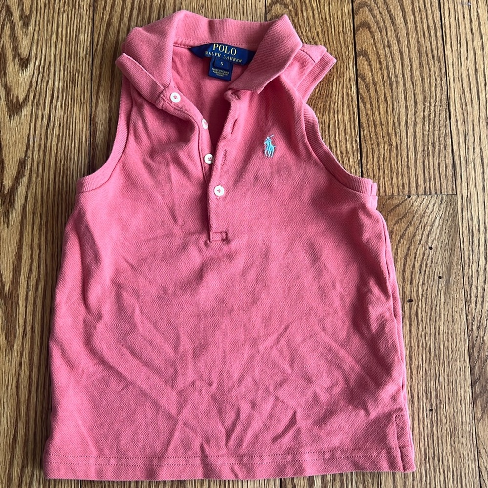 Racerback Polo tank